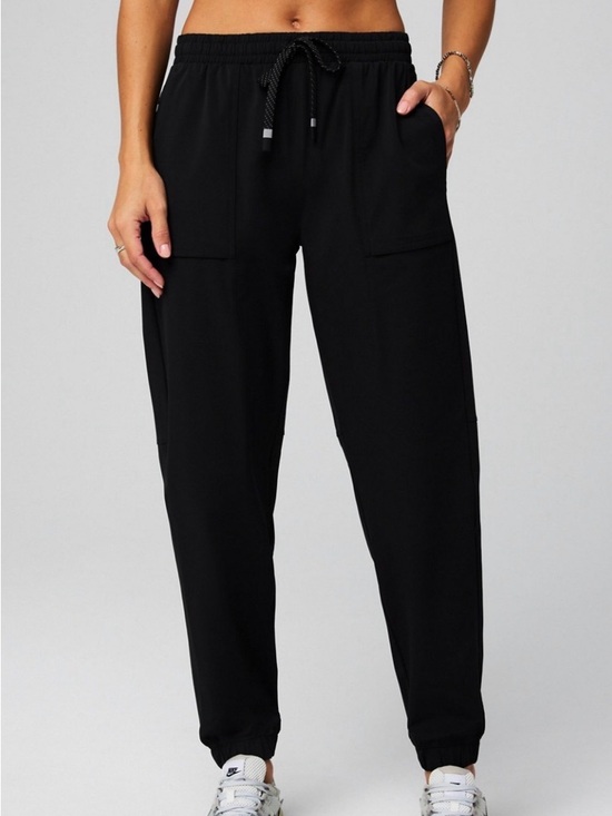 Fabletics Pants - Fabletics Women’s Black ‘The One Jogger’ Elastic Waist Jogger Pants Size Large
